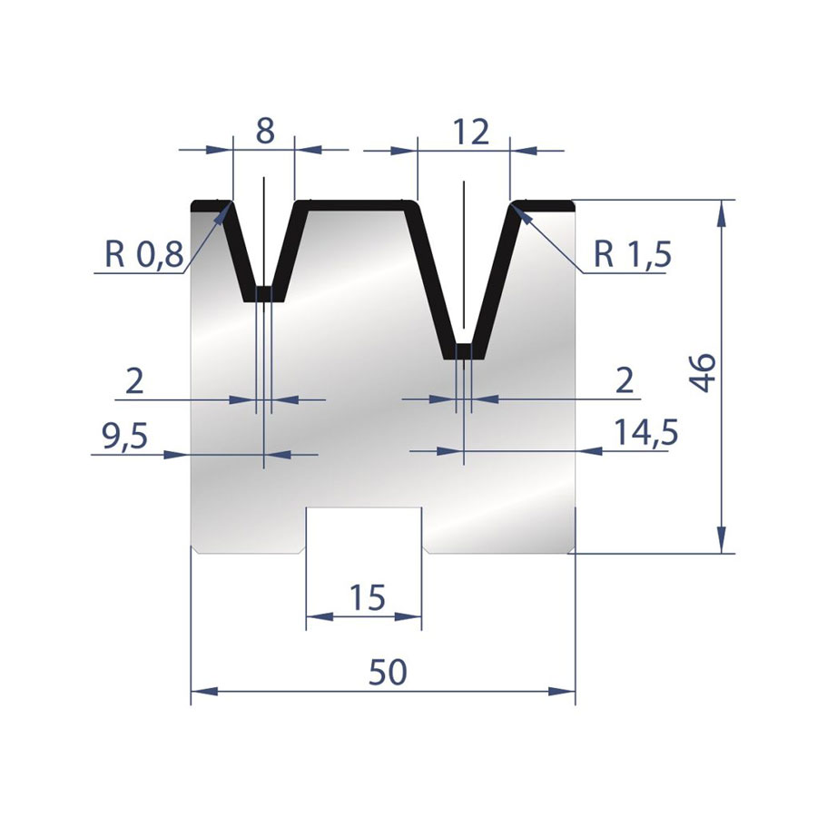2056 - 2 V MATRIZEN 30°