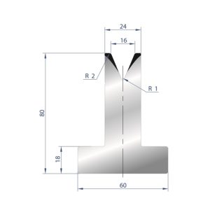 3030 – T MATRIZEN H=80 45°