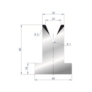 3032 – T MATRIZEN H=80 45°
