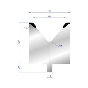 3134 -1 V MATRIZEN - 80°