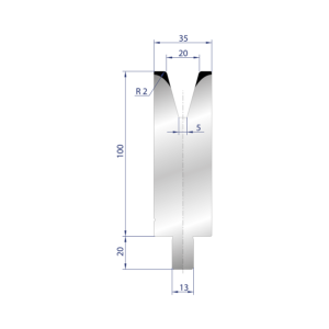 3141 -1 V MATRIZEN 30°