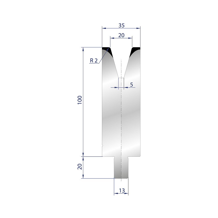 3141 -1 V MATRIZEN 30°