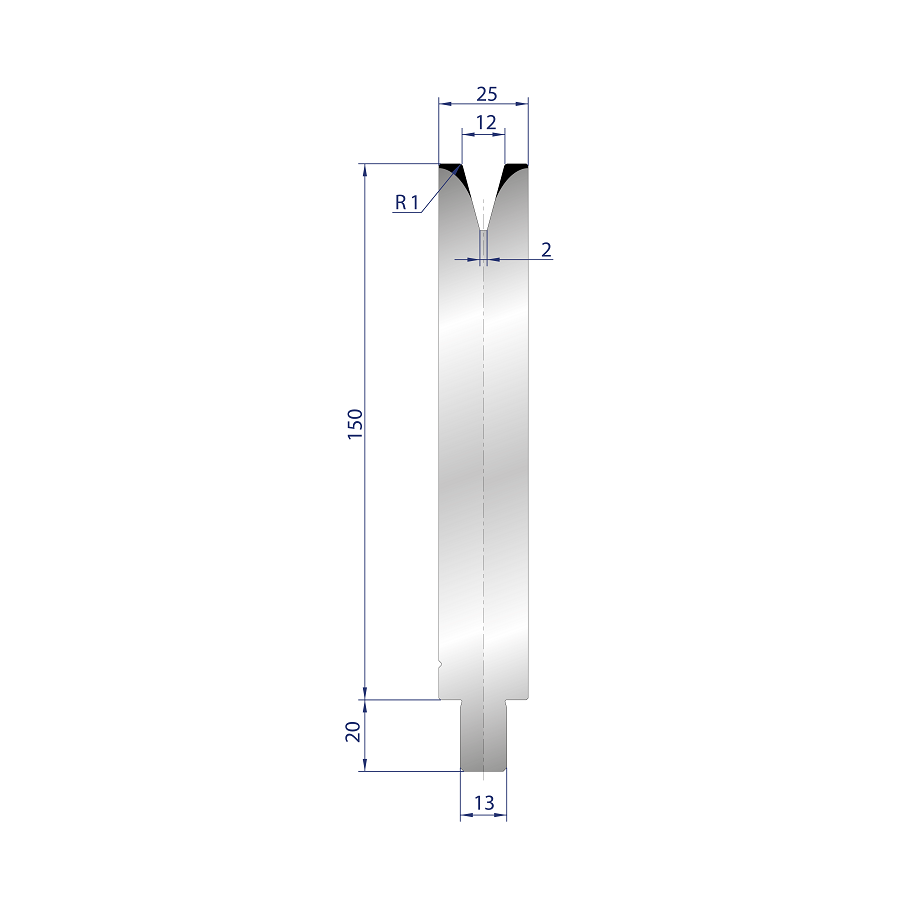 3153 -1 V MATRIZEN 30°