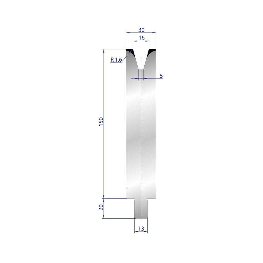 3154 -1 V MATRIZEN 30°