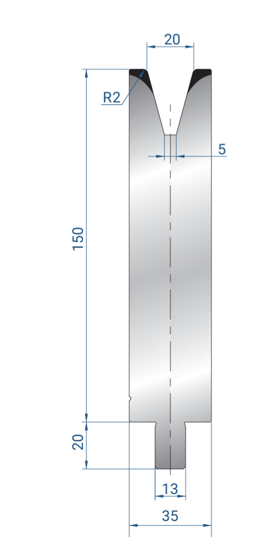 3155 -1 V MATRIZEN 30°