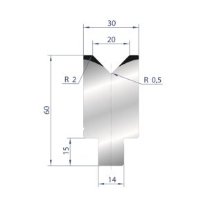 3164 - 1 V ZENTRISCHE MATRIZEN 88°