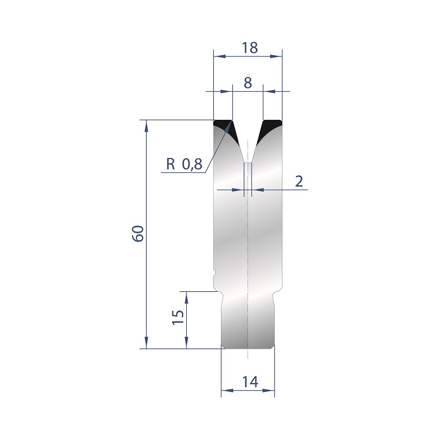 3167 - 2 V MATRIZEN 30°
