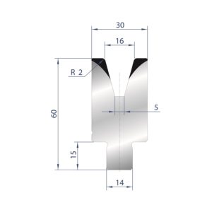 3170 -1 V ZENTRISCHE MATRIZEN 30°