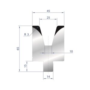 3172 -1 V ZENTRISCHE MATRIZEN 30°