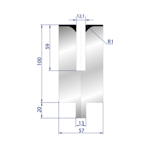 3175 - ZUDRÜCKMATRIZEN 24°