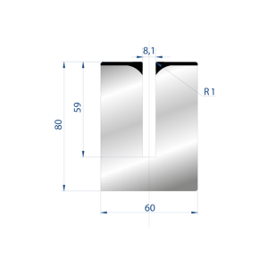 3176 - ZUDRÜCKMATRIZE 28°