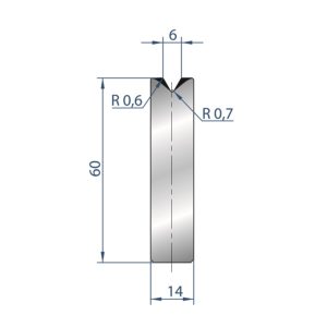 3193 - 1 V ZENTRISCHE MATRIZEN 60°