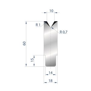 3195 - 1 V ZENTRISCHE MATRIZEN 60°