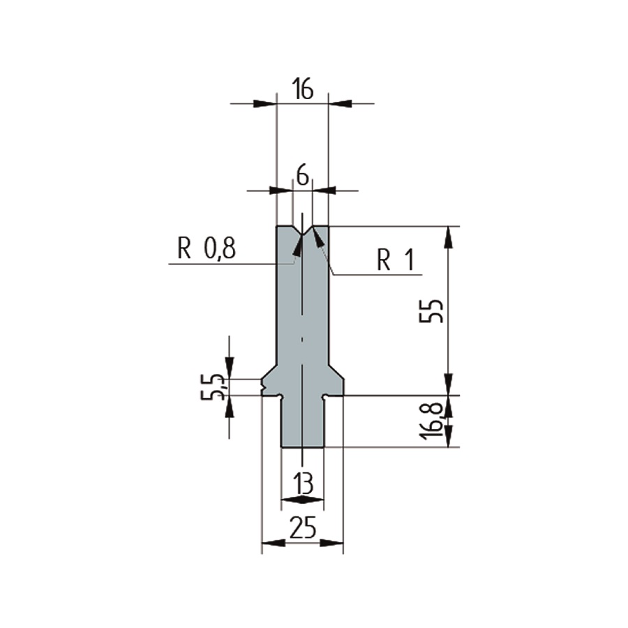 3250 -1 V MATRIZEN 86°