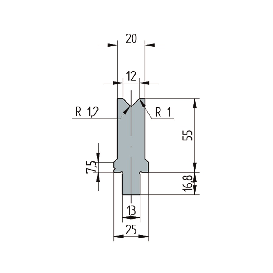 3253 -1 V MATRIZEN 86°