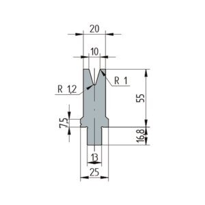 3262 - 1 V MATRIZEN 30°