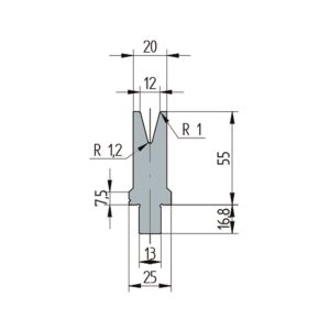 3263 -1 V MATRIZEN 30°