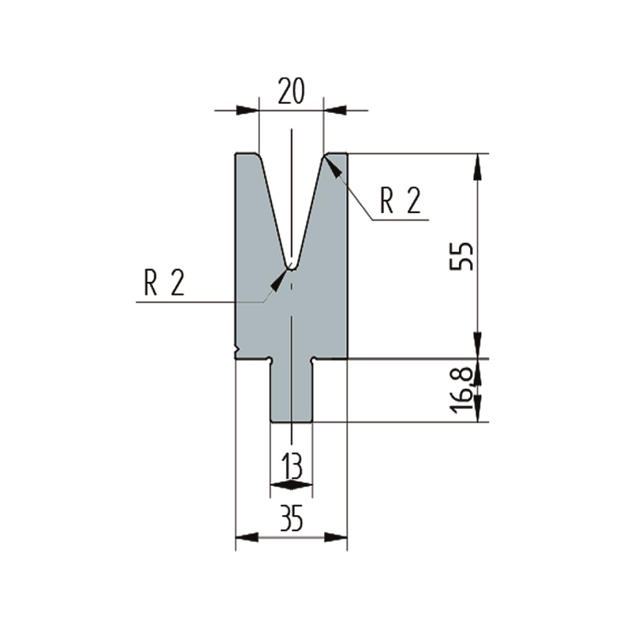 3265 -1 V MATRIZEN 30°