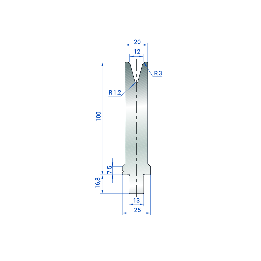 3283 - 1 V MATRIZEN 30°
