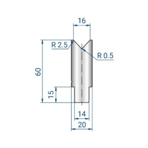 3324 V16 - 1V MATRIZEN 86°