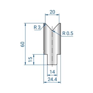 3325 V20 - 1V MATRIZEN 86°