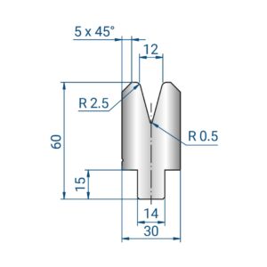 3330 V12 - 1V MATRIZEN 30°