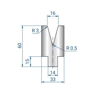 3331 V16 - 1V MATRIZEN 30°